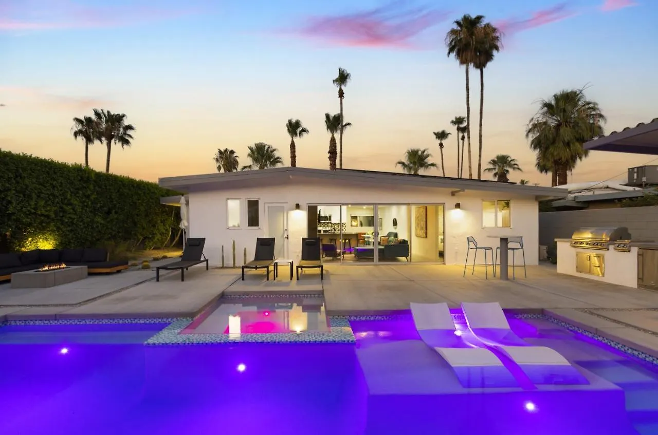 Casa de Férias Colorful Kaleidoscope - A Ryson Property Palm Springs